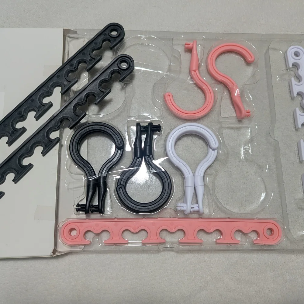 Amazon Multi-Color Space-Saving Closet Hangers